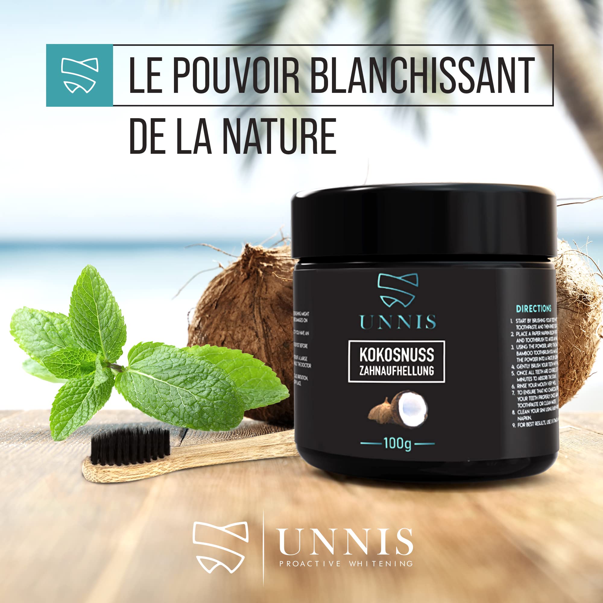 Professional Teeth Whitening Activated Charcoal Powder - Natural Whitening Toothpaste for Brighter Smile, Stain Removal & Oral Care | Perfect for Daily Use, Travel & Gifting