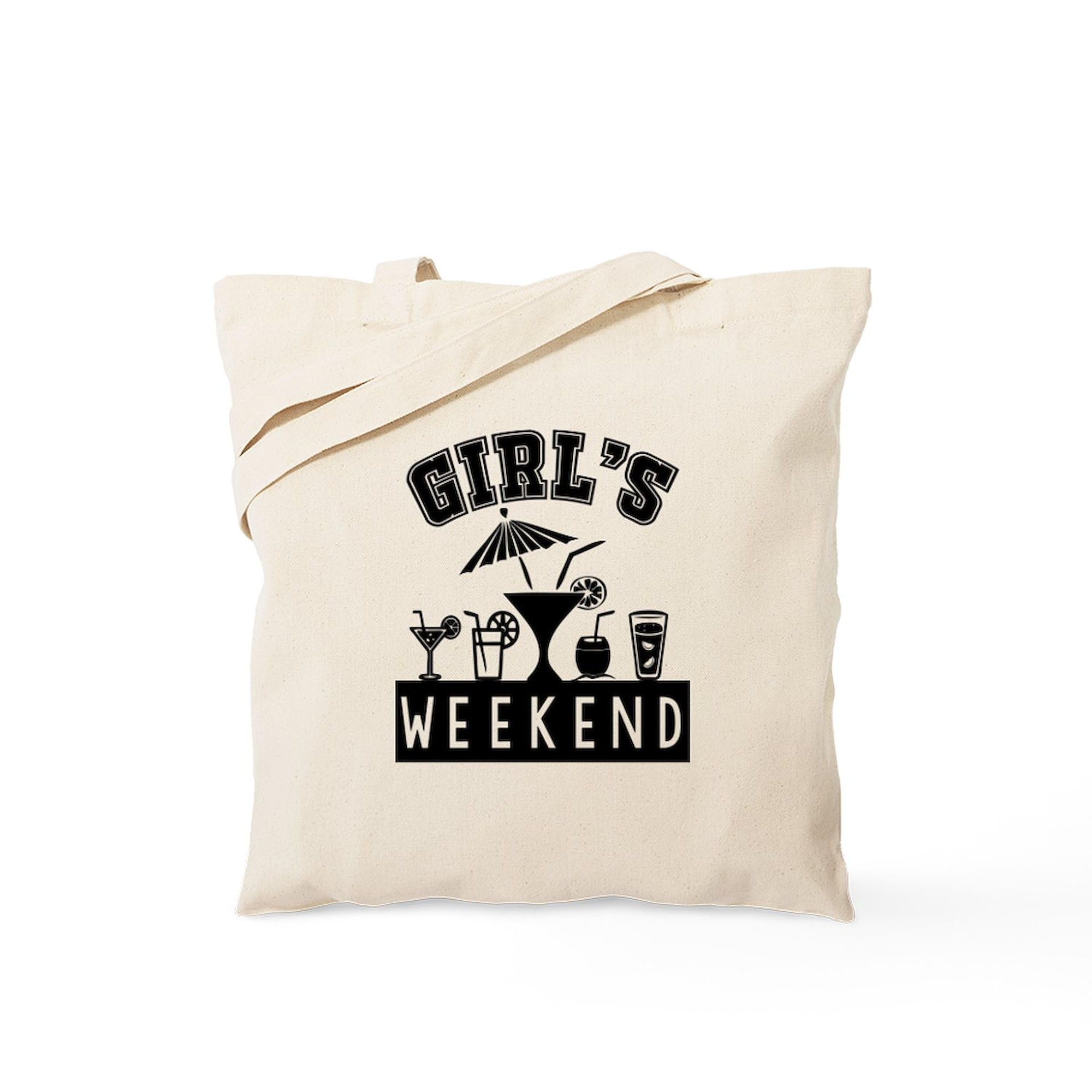 Stylish Natural Canvas Tote Bag for Girls - Reusable Weekend Shopping Bag | Perfect for Beach Trips, Grocery Shopping & School Essentials