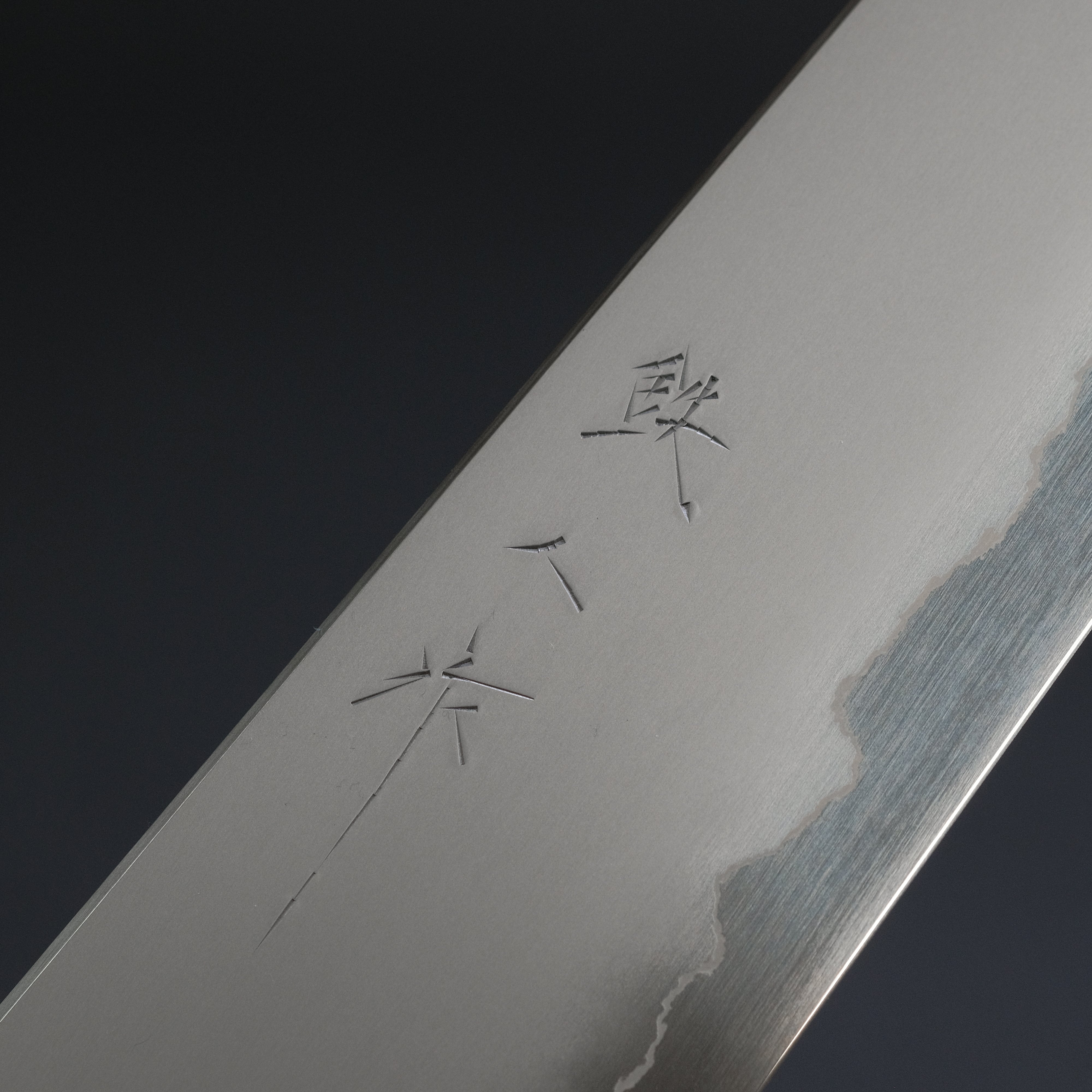 Premium Tetsujin Silver #3 Kasumi Gyuto 210mm Japanese Chef Knife with Taihei Tagayasan Handle - Perfect for Sushi, Meat Slicing & Professional Kitchen Use