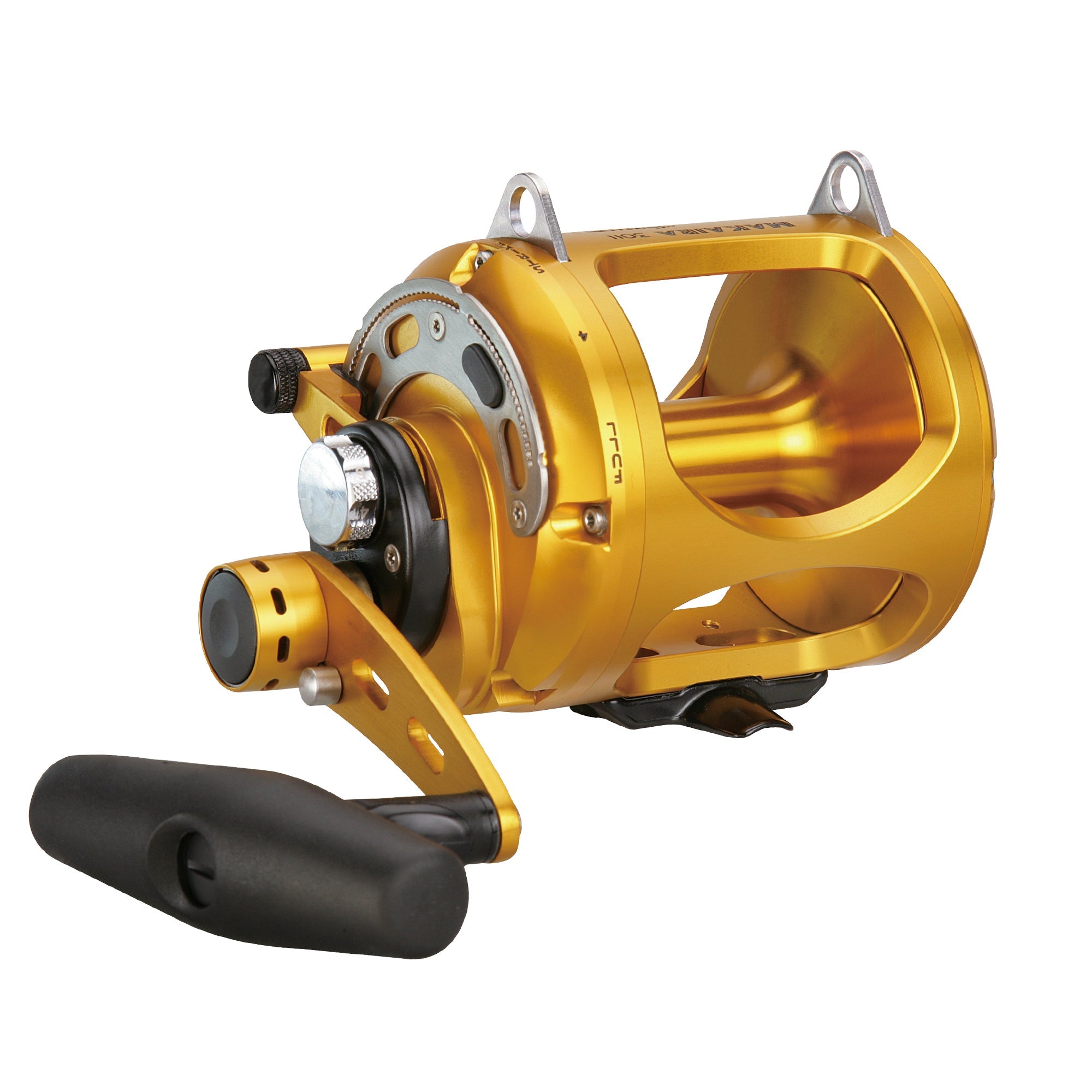 Okuma Makaira Gold Lever Drag Reels - Saltwater Fishing Reel for Big Game & Offshore Fishing - High Performance & Durability - Perfect for Tuna, Marlin & Deep Sea Fishing Adventures