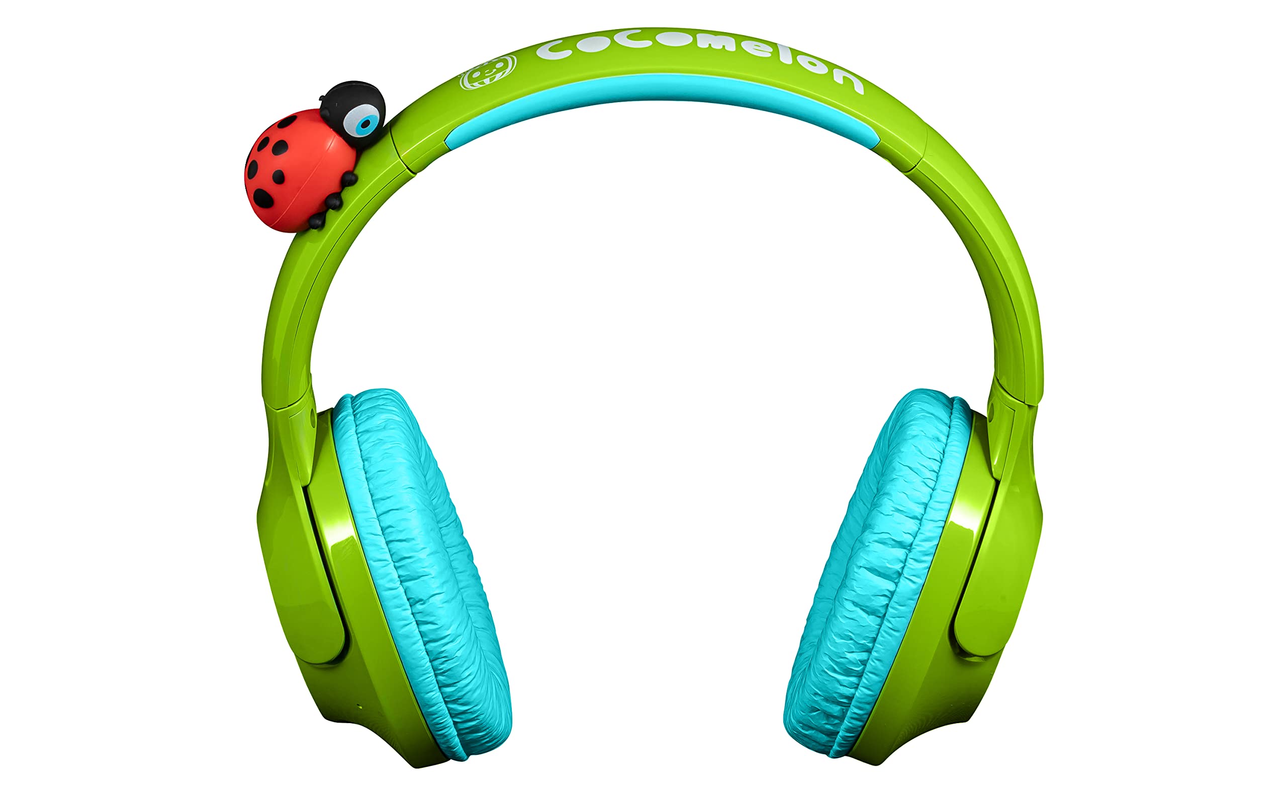 **eKids Cocomelon Toddler Headphones with Built-in Kids Music - Bluetooth Wireless Headphones for Kids, Rechargeable Battery & USB-C Cable - Perfect for Travel, Learning & Screen Time**