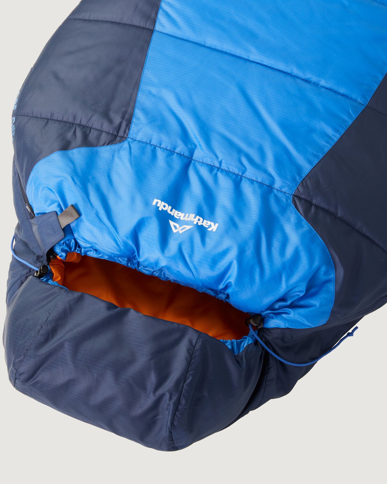 Kids' Mini Globe Sleeping Bag - Azure & Dark Blue - Perfect for Camping, Sleepovers & Indoor Adventures