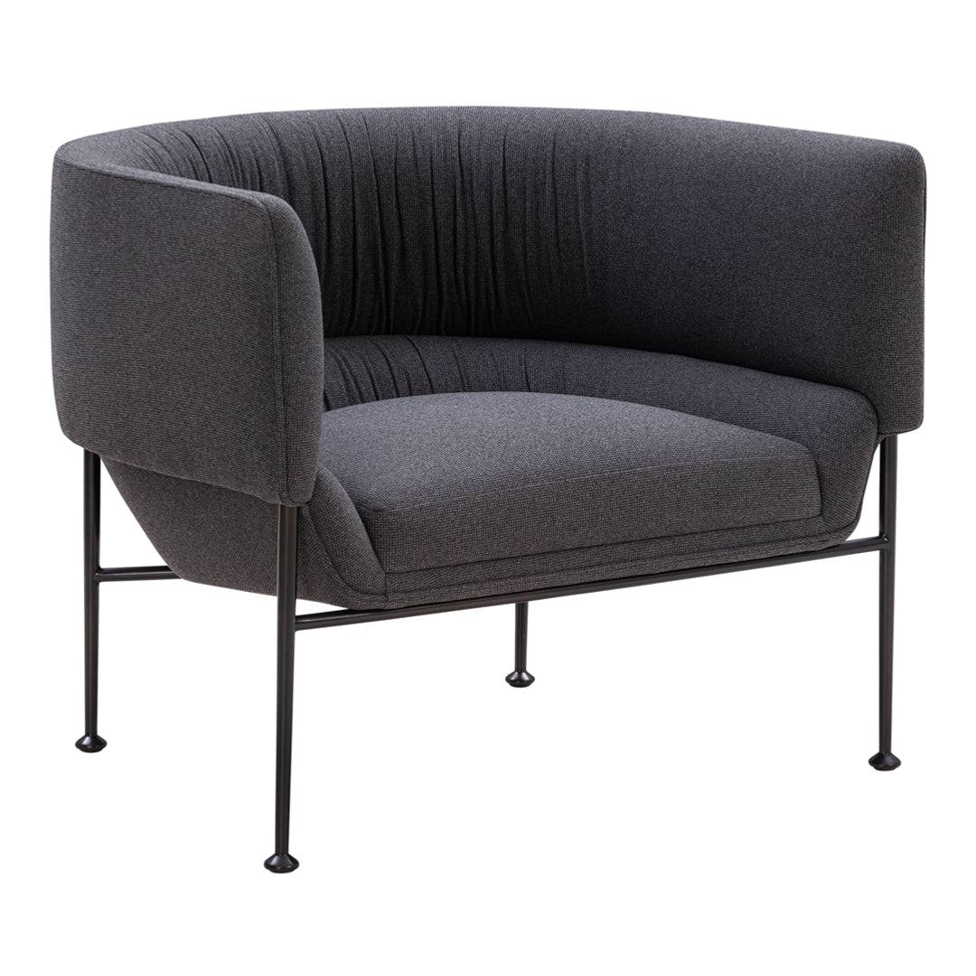 Modern Accent Lounge Chair with Collar Design - Stylish Comfort for Living Room, Bedroom, or Office - Perfect for Relaxing, Reading & Decorating Your Space