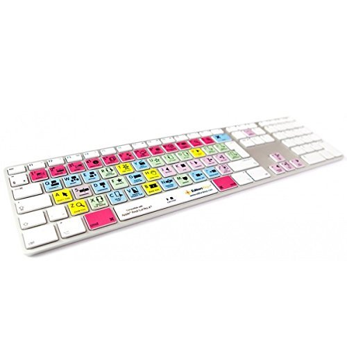 Final Cut Pro X Keyboard - Editors Keys Dedicated Shortcut Keyboard for Mac | Wired USB Keyboard for Video Editing & Professional Film Production