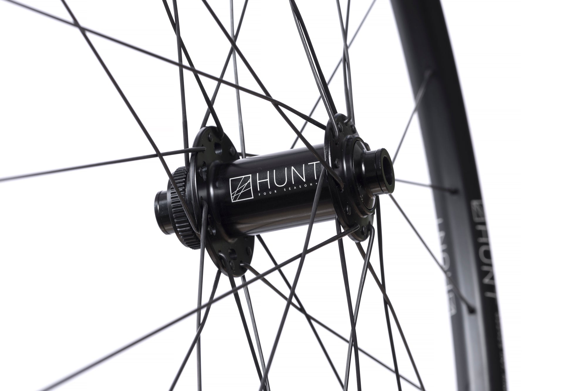 HUNT 4 Season Gravel Wheelset - Lightweight Carbon Bike Wheels for All-Terrain Cycling | Perfect for Adventure Riding, Commuting & Off-Road Trails