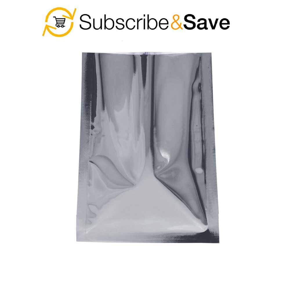 APQ 500-Pack 12x16 Grey Static Shielding Bags | ESD Protection Bags for Electronics | Heat Sealable Open-End Anti-Static Bags | Transparent EMI/RFI Shielding | Perfect for Storing Sensitive Computer Components, Circuit Boards & Electronic Parts