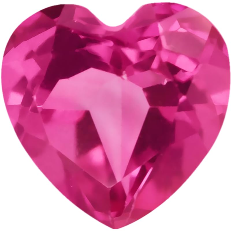 Pink Created Sapphire, September