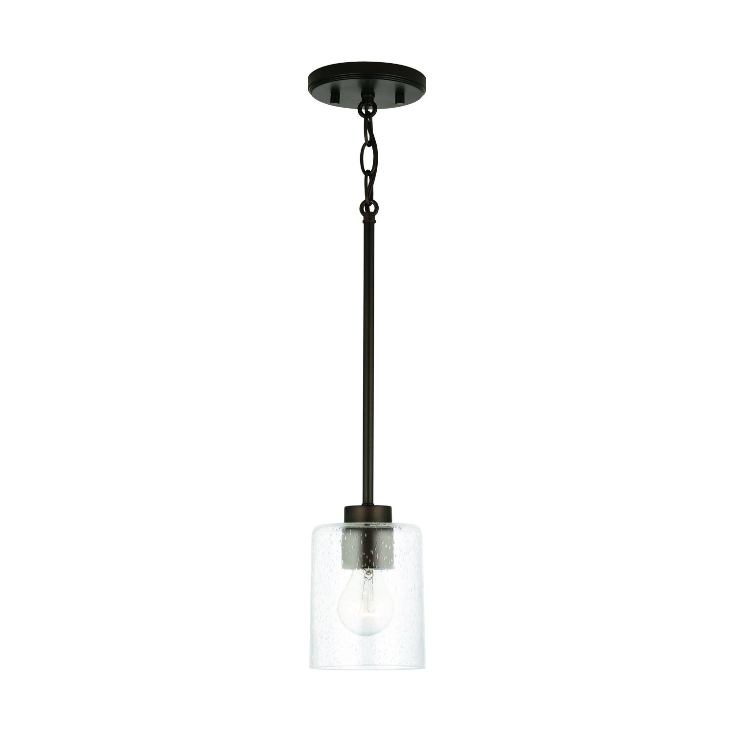 Capital Lighting One Light Pendant - Modern Ceiling Light Fixture for Kitchen, Dining Room & Bedroom | Sleek Design & Adjustable Cord | Perfect for Home Decor & Interior Lighting