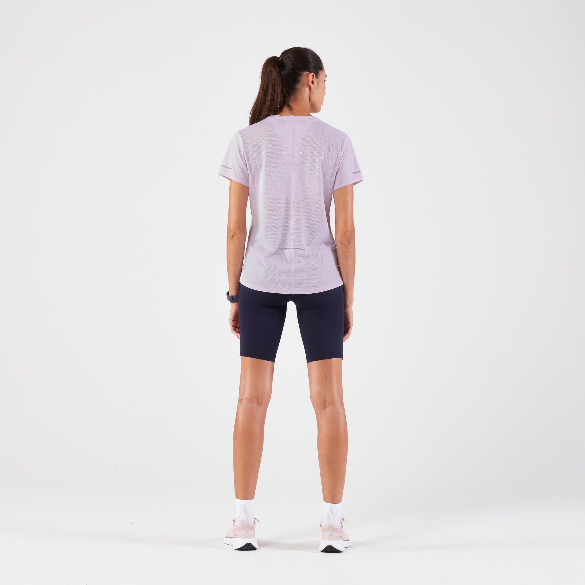 Kiprun Run 500 Dry Women's Breathable Running T-Shirt - Moisture Wicking Workout Top for Jogging, Gym & Outdoor Activities
