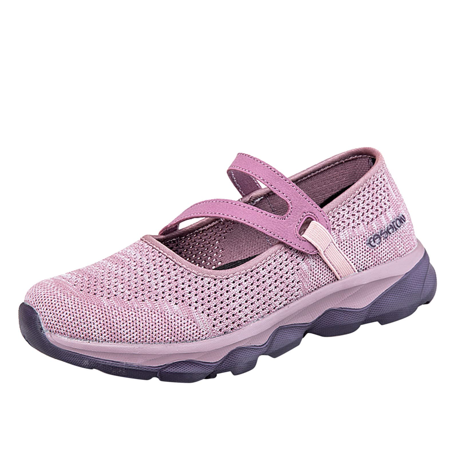 Women's Fashion Colorblock Mesh Breathable Non-Slip Casual Sneakers - Lightweight Soft Sole Walking Shoes for Work, Travel & Everyday Comfort
