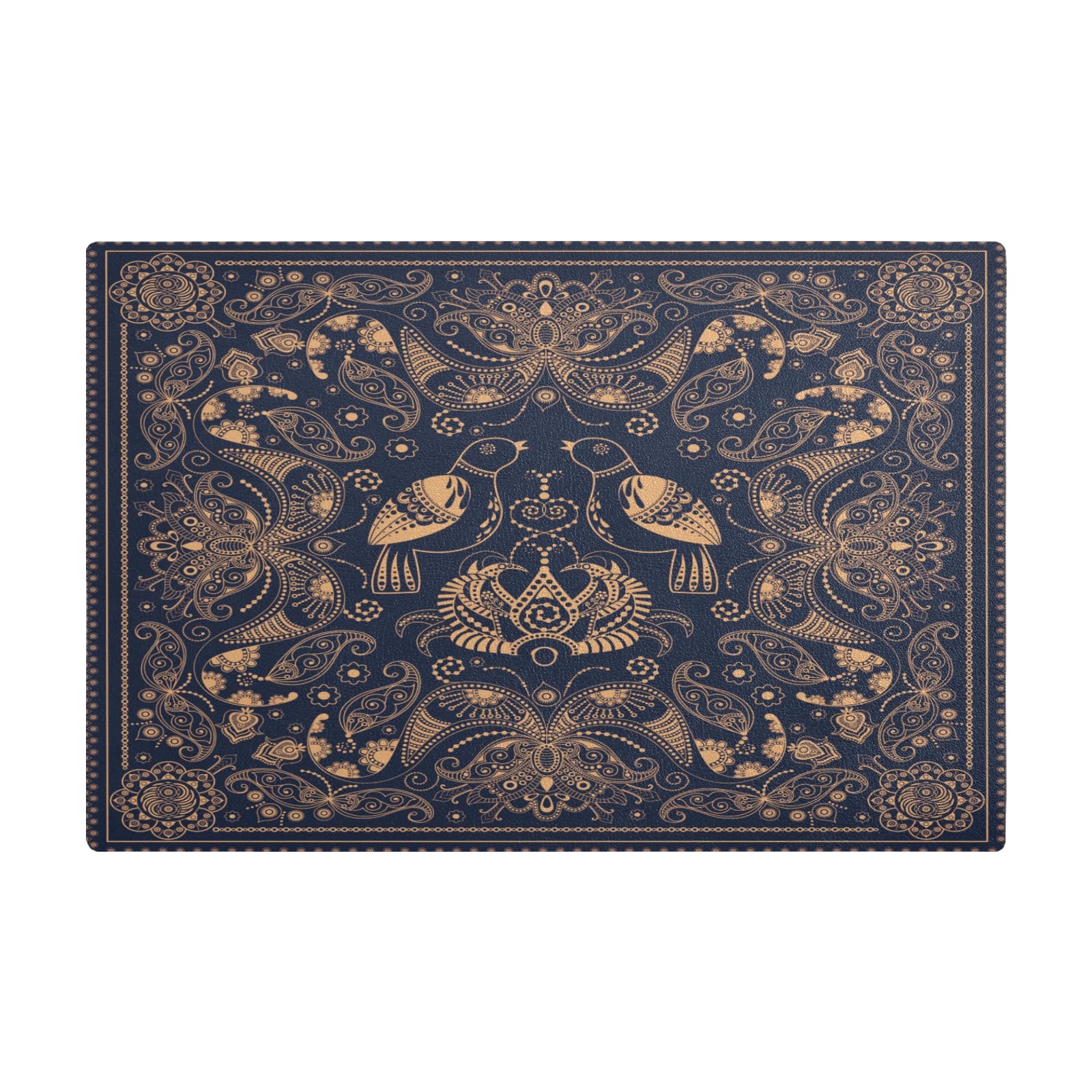 Premium Absorbent Non-Slip Coffee Bar Mat - Fast Drying Washable Kitchen Counter Mat (18x12 Inch) for Coffee Station & Dish Drying - Perfect for Home Brewing & Barista Setup