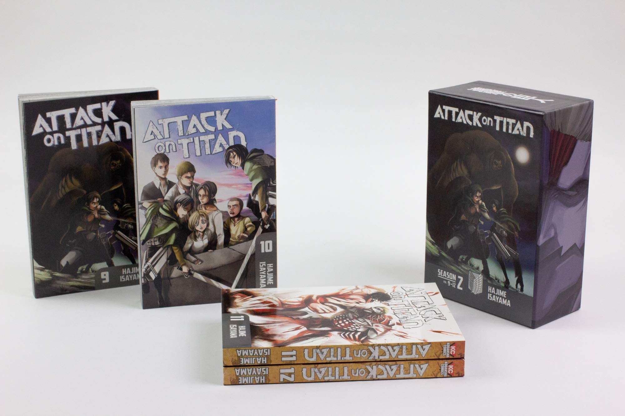Attack on Titan Season 2 Manga Box Set - Complete Collection with Bonus Content | Official Shingeki no Kyojin Manga Series | Perfect Gift for Anime Fans & Collectors | Great for Home Display, Reading, and Cosplay Inspiration