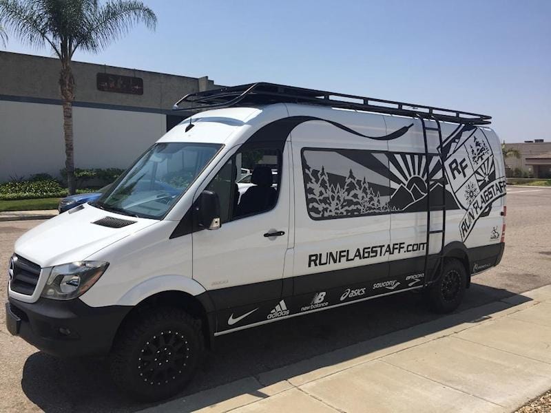 Aluminess Mercedes Sprinter 170WB Roof Rack for 2007+ Models - Heavy Duty Aluminum Cargo Carrier - Perfect for Camping, Road Trips & Outdoor Adventures