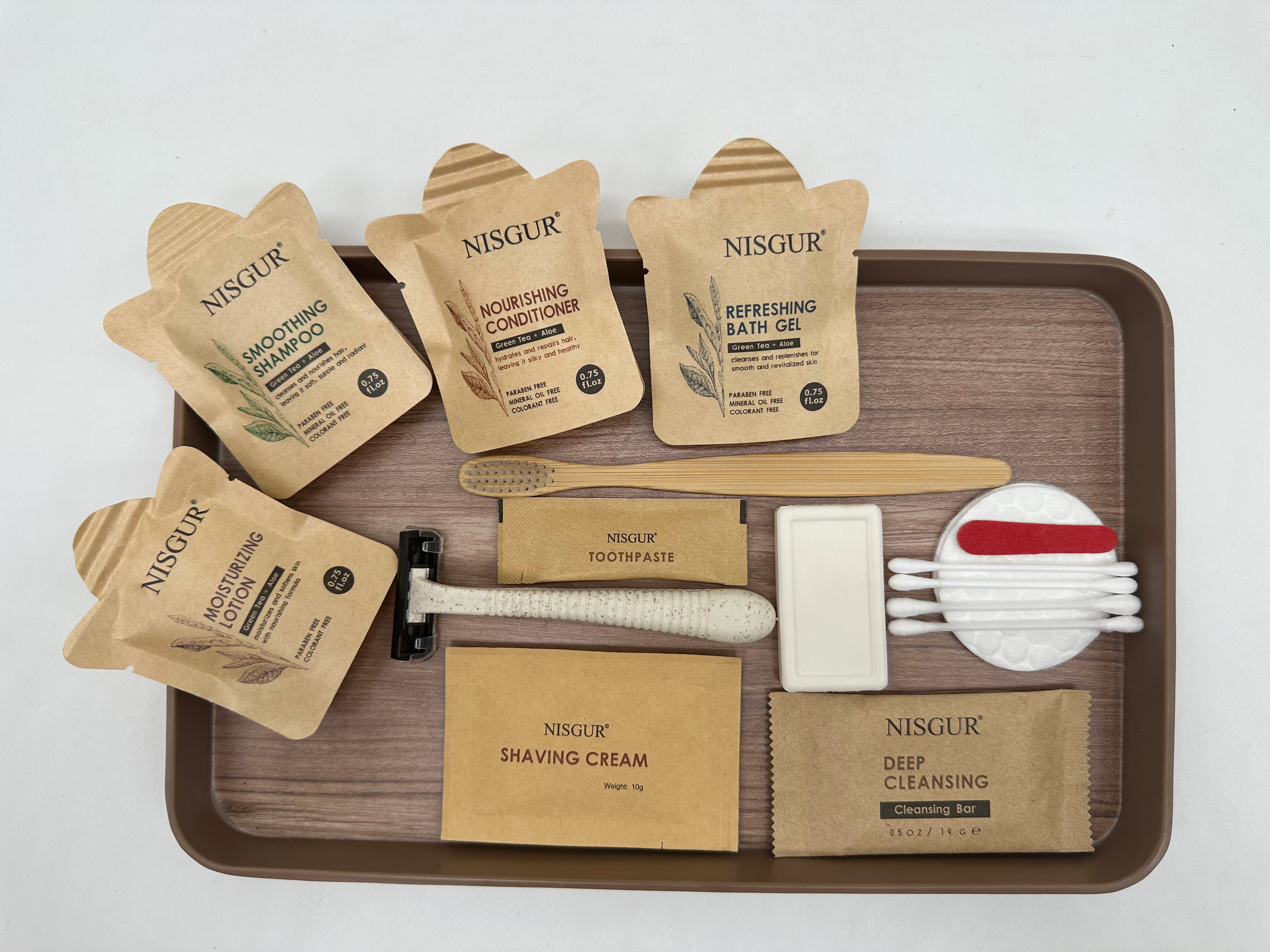 100 / 200 Pack Bulk Hotel Body Lotion - Travel Size 0.75oz Aloe & Green Tea Extract Moisturizer - Eco-Friendly Kraft Paper Pouch - Perfect for Hotels, Spas, Travel & Guest Amenities