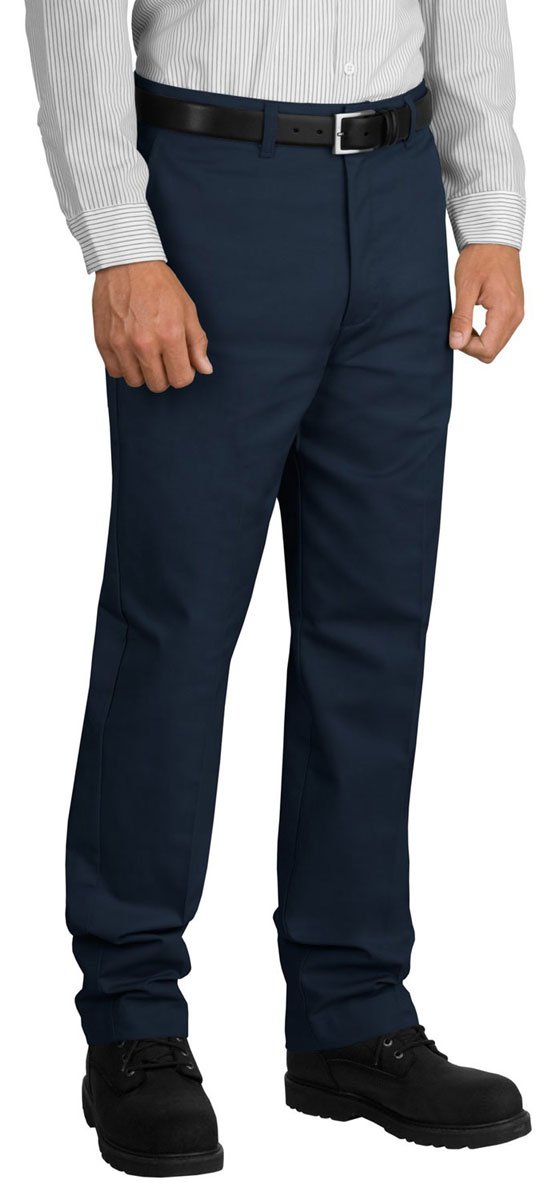 Red Kap Men's Modern Work Shirts - Durable & Comfortable for Construction, Auto Repair & Industrial Jobs | Breathable Cotton Blend for All-Day Wear