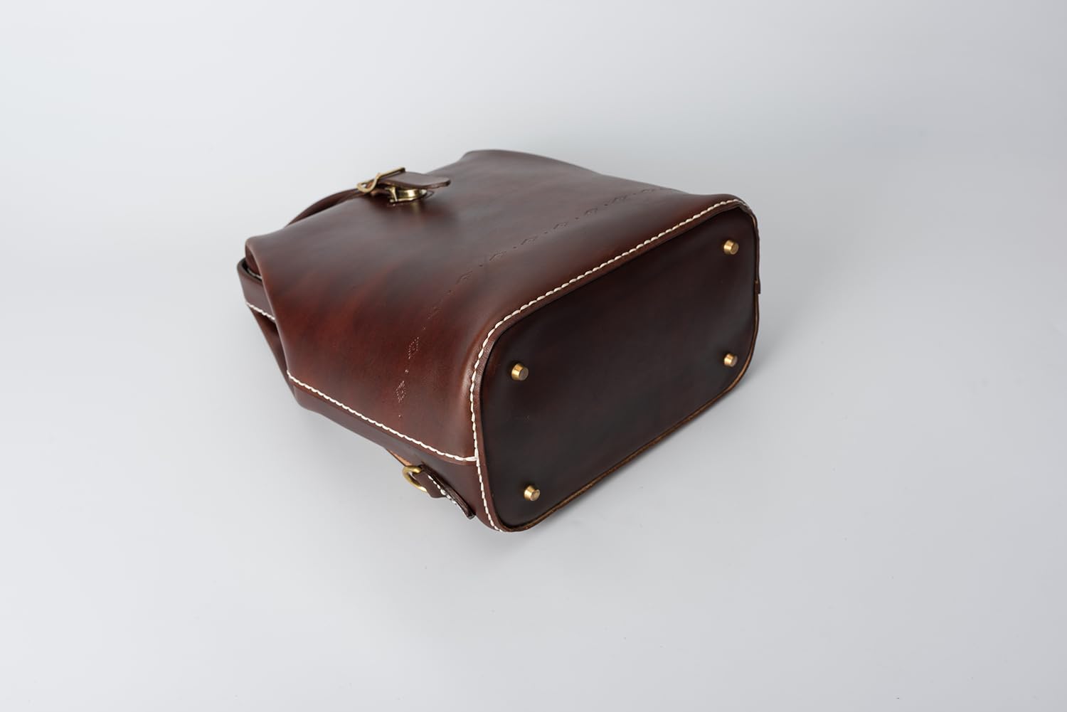 Premium Leather Doctor Bag Backpack for Women & Men - Hand Stitched Large Rucksack in Chocolate Brown - Perfect for Travel, Work & Everyday Use