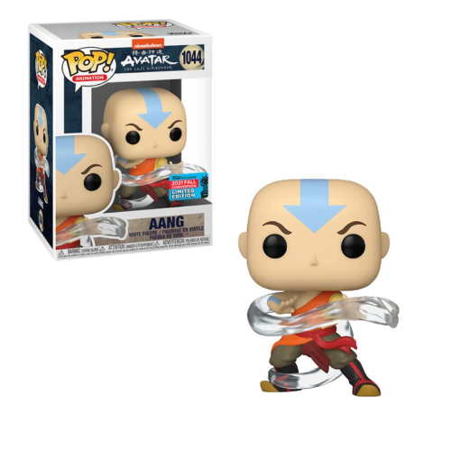 Funko Pop! AVATAR The Last Airbender: Aang #1044 Exclusive Fall Convention 2021 Collectible Vinyl Figure - Perfect for Fans, Collectors, and Home Decor