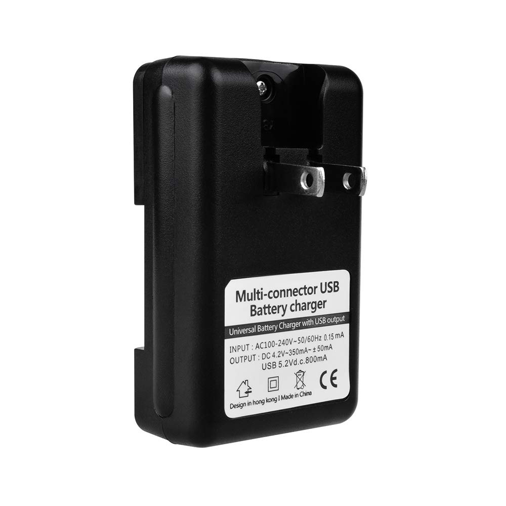 ABLEGRID Universal Battery Charger for Nokia Lumia 822 - Fast Charging Mobile Phone Battery Charger - Perfect for Home, Office & Travel Use