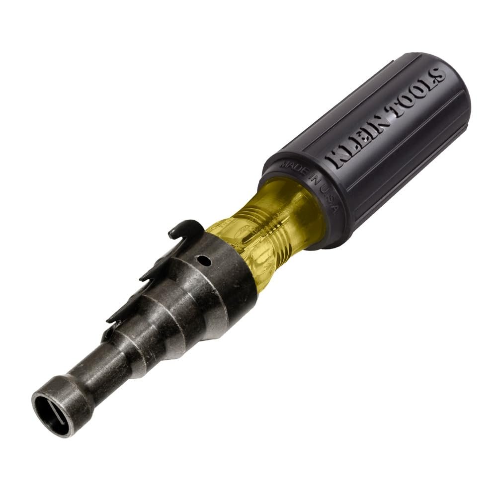 Klein 85191 7 1/2 Inch Conduit Fitting and Reaming Screwdriver - Professional Electrician Tool for EMT Conduit Installation & Electrical Wiring Projects