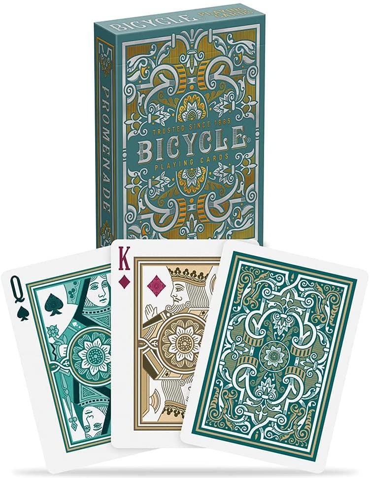 Premium Bicycle Promenade Playing Cards - Classic Poker Deck for Magic Tricks, Card Games & Collectors | Perfect for Poker Nights, Family Gatherings & Professional Performances