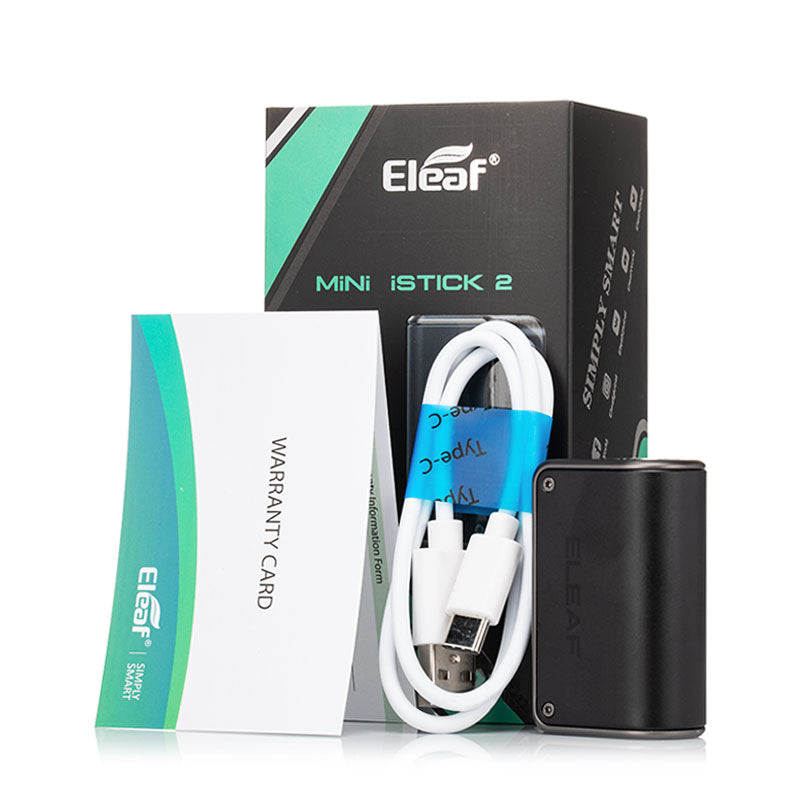 Eleaf Mini iStick 2 Mod 40W Vape Kit - Compact & Portable Vaping Device for Beginners | Perfect for Travel & On-the-Go Use