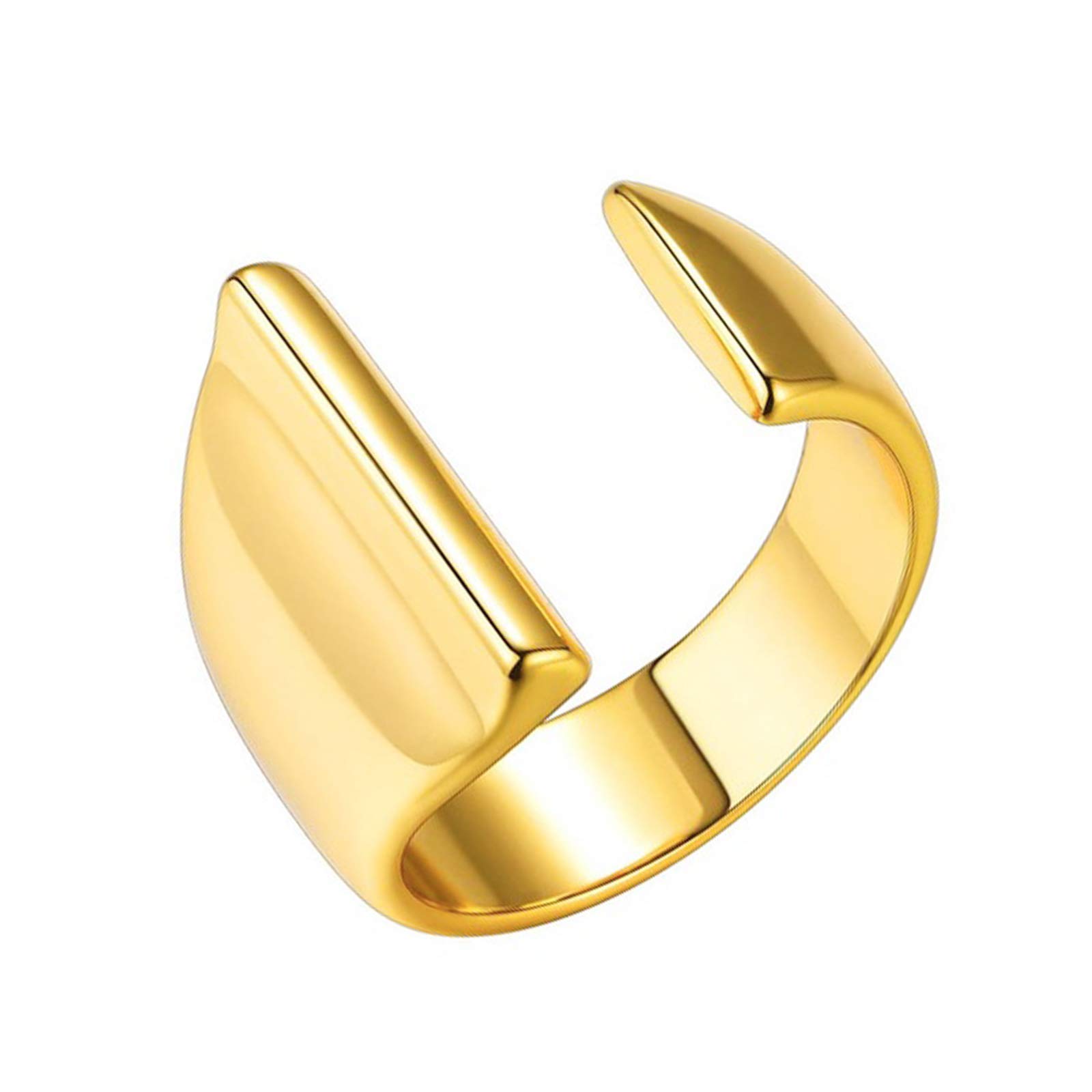 Silver & Gold Initial Letter Rings for Women - Bold Statement Jewelry for Outfits, Singer Fans & Gifts | Perfect for Concerts, Date Nights & Special Occasions