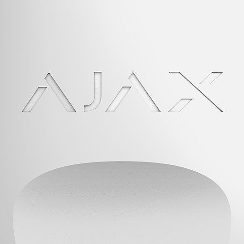 AJAX 42803.81.WH3 Wireless Outdoor Motion Sensor - Dual Side Curtain Detection, Anti-Masking & Pet Immunity (White) | Ideal for Home Security, Garage Protection & Perimeter Monitoring