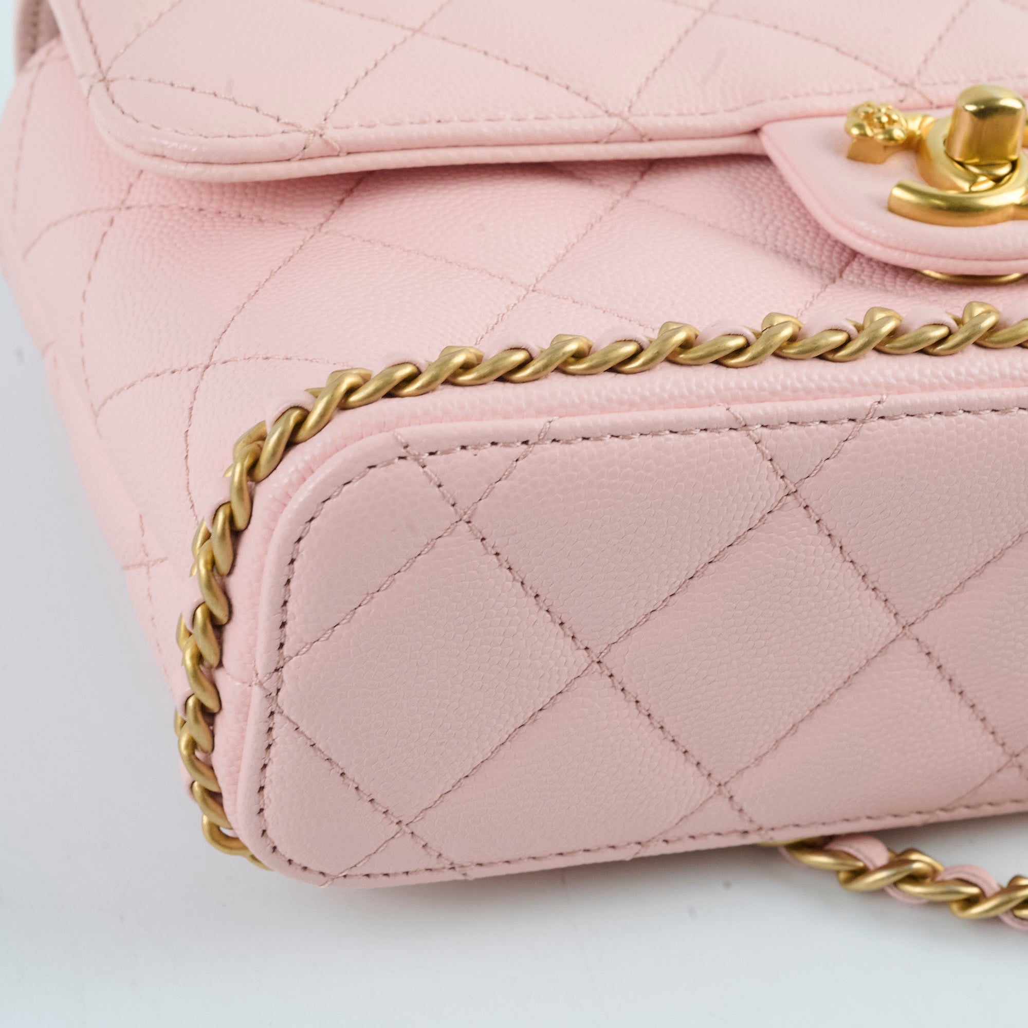 Chanel Pink Caviar Quilted Flap Bag with Microchip - Luxury Handbag for Women, Perfect for Parties, Date Nights & Special Occasions