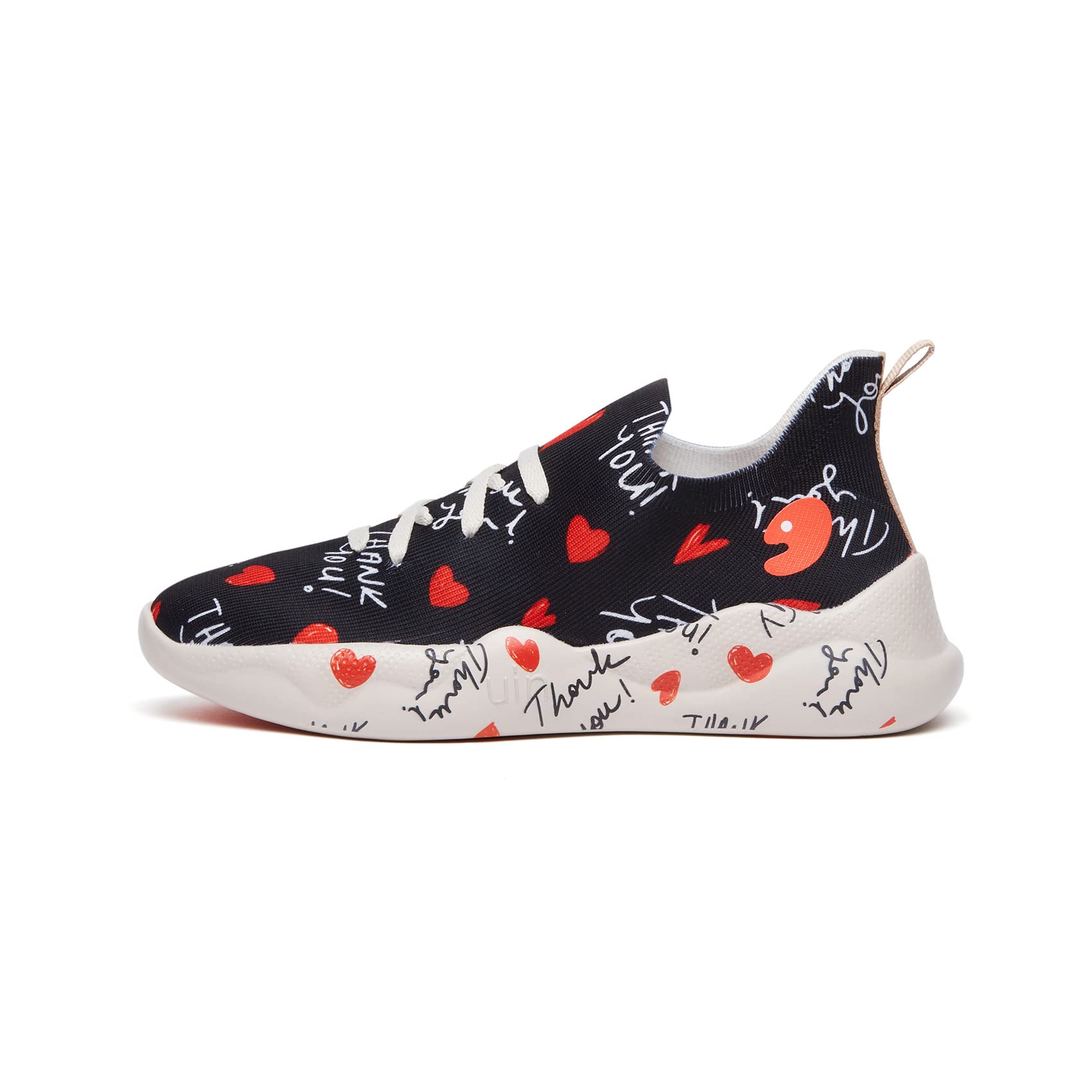 UIN Women's Fashion Sneakers - Lightweight Walking Shoes for Women, Comfortable Slip On Casual Shoes with Artistic Painting Design, Perfect for Travel, Workout & Daily Wear