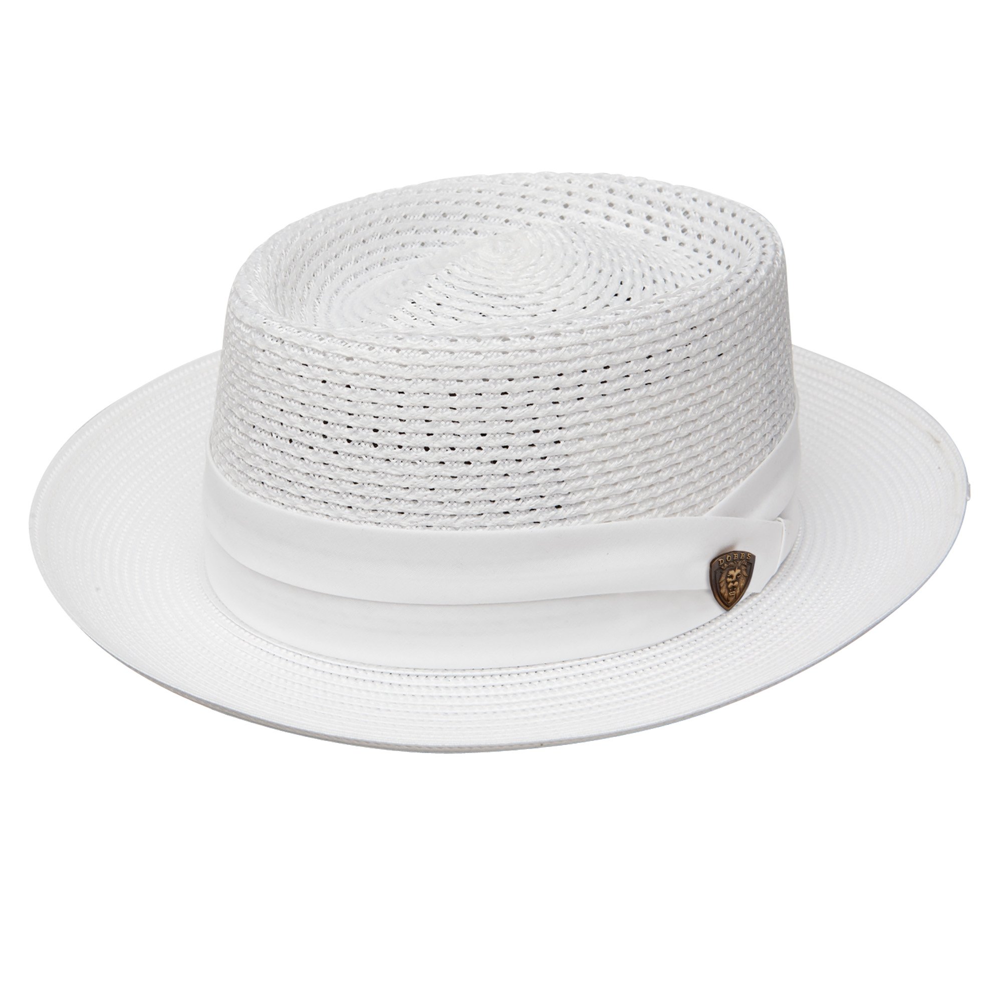 Dobbs Bishop Milan Straw Hat for Women - Classic Summer Wide Brim Sun Hat for Beach, Garden & Outdoor Activities