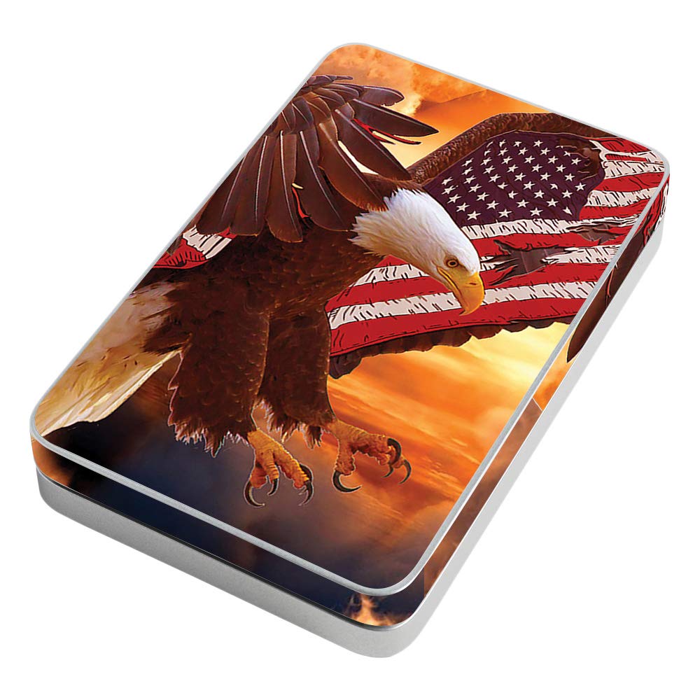 MightySkins Vinyl Decal Wrap Cover for Lifeprint 3x4.5 Hyperphoto Printer - Bald Eagle Design | Protective & Durable Skin | Easy to Apply & Remove | Made in USA | Perfect for Personalizing Printers, Gifts, and Office Decor