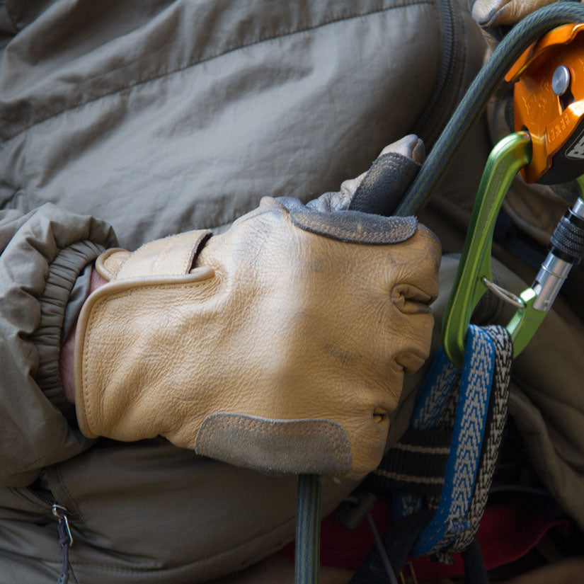 Metolius Full Finger Belay Gloves for Rock Climbing - Durable & Comfortable Climbing Gloves for Indoor & Outdoor Use
