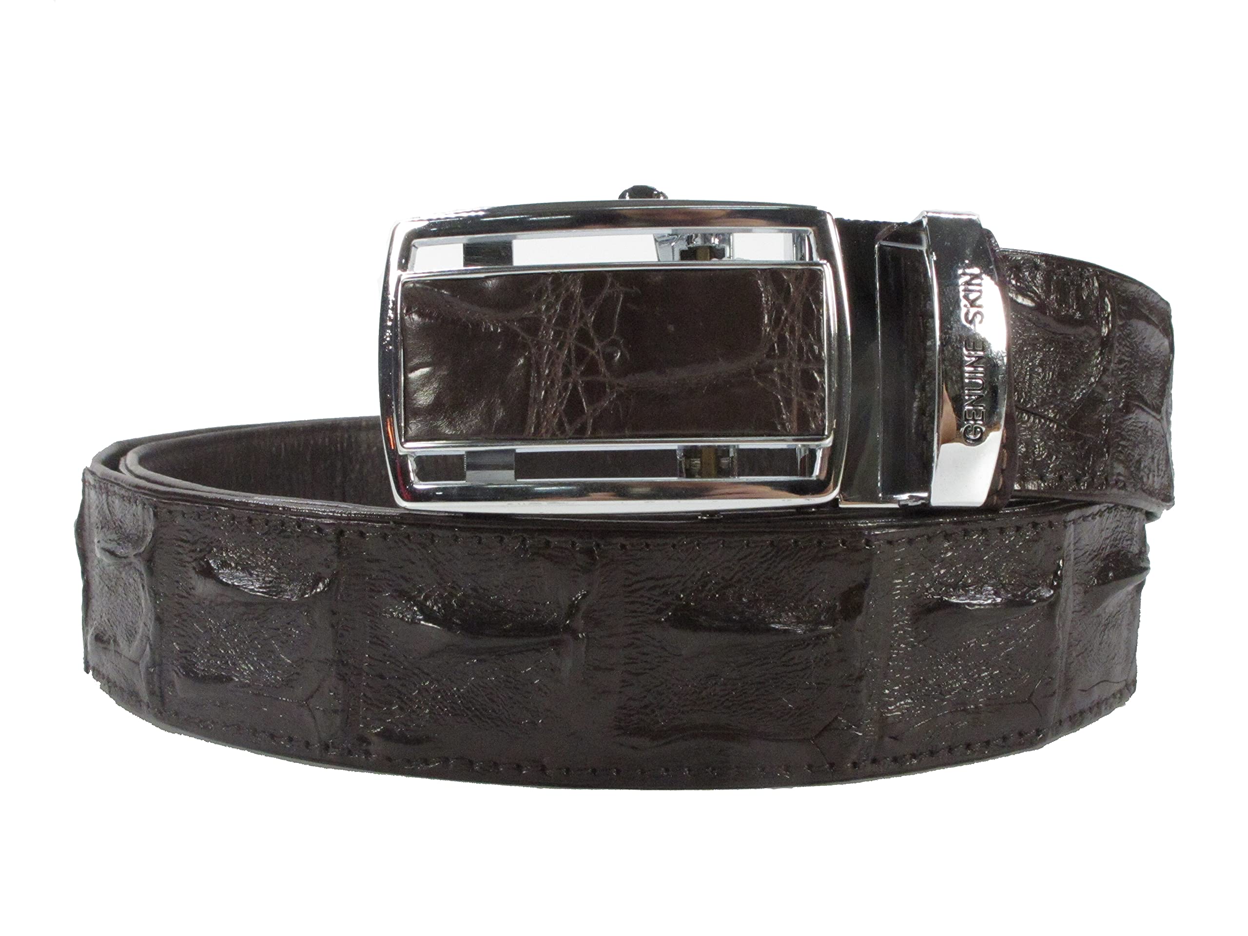 Genuine Crocodile Leather Belt for Men - 46