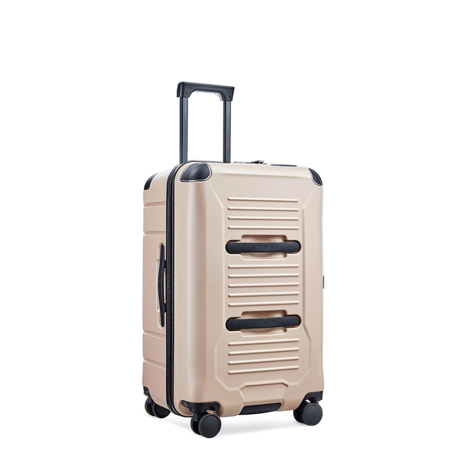AZPAC Braking 2.0 Luggage with Brake System - Lightweight Travel Suitcase with Smooth Wheels & Adjustable Handle for Business Trips & Vacations