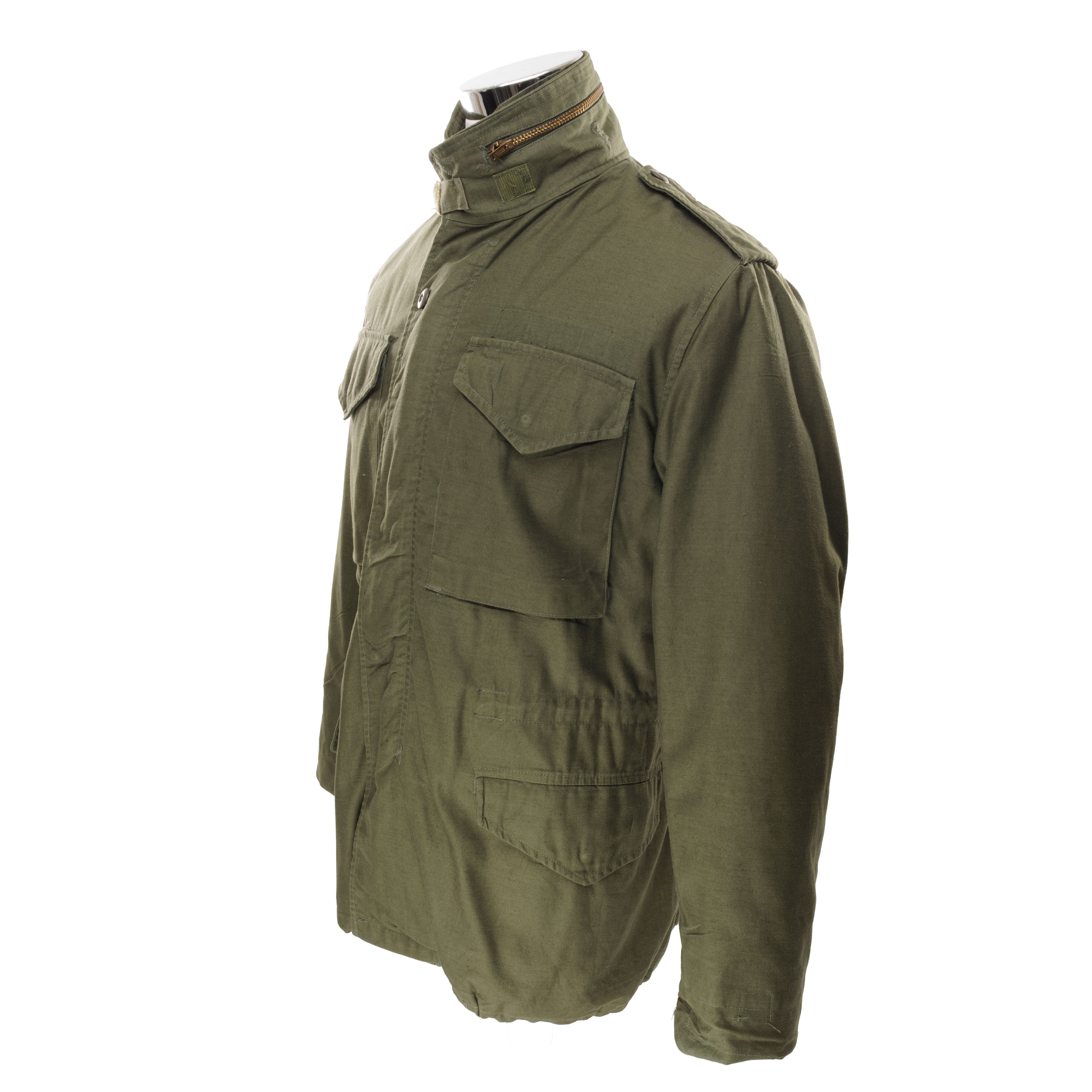 Vintage US Army M-1965 M65 Field Jacket 1981 Small Regular Size - Military Surplus Outerwear for Outdoor Camping & Hiking
