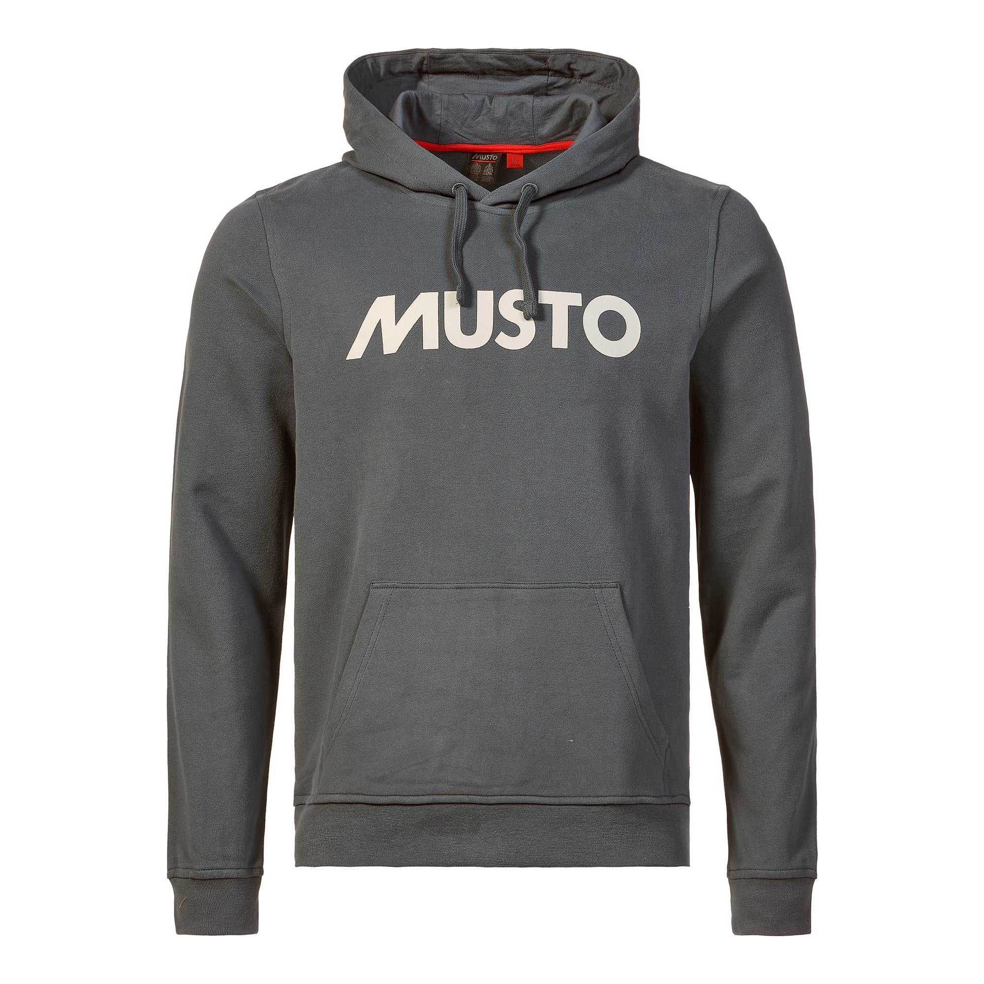 MUSTO Men's Grey Hoodie - Lightweight Fleece Pullover for Outdoor & Casual Wear - Perfect for Hiking, Running, and Everyday Comfort