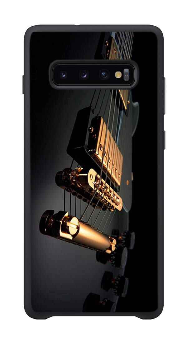 Shockproof Electric Guitar Design Phone Case for Samsung Galaxy S10 Plus - Durable Protective Cover with Anti-Scratch & Drop Protection - Perfect for Music Lovers & Concert Goers