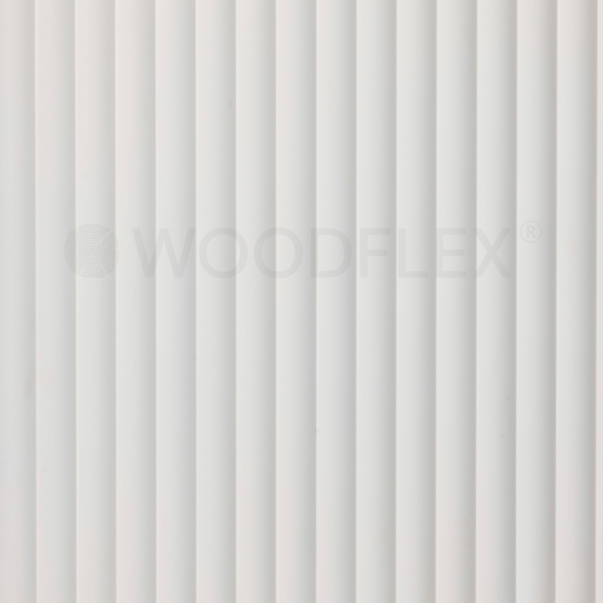 WOODFLEX White Primed Flexible Half Round Moulding 2700mm x 600mm (106