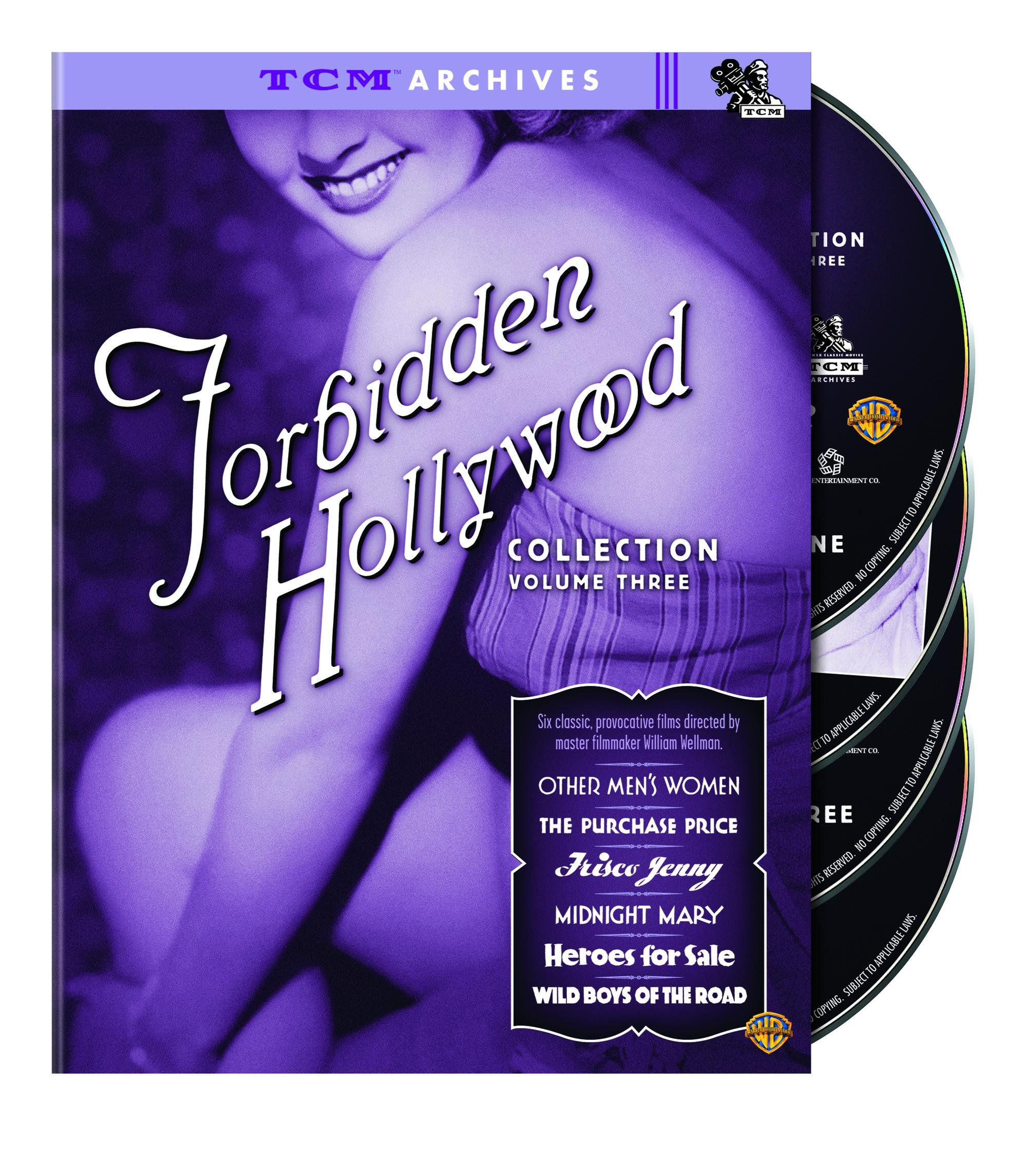 Forbidden Hollywood Collection: Volume Three - Classic Movies DVD Set (Other Men's Women, The Purchase Price, Frisco Jenny, Midnight Mary, Heroes for Sale, Wild Boys of the Road) - Perfect for Film Buffs & Vintage Cinema Lovers