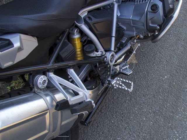AltRider Adventure II Footpegs for BMW R1250GS, R1200GS WC, R1250GS ADV & ADV WC - Durable Off-Road Motorcycle Footrests for Adventure Touring & Long-Distance Riding