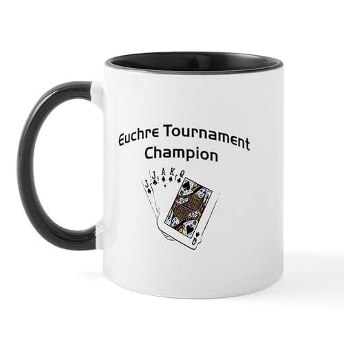 White/Black Inside - Euchre Tournament Mug