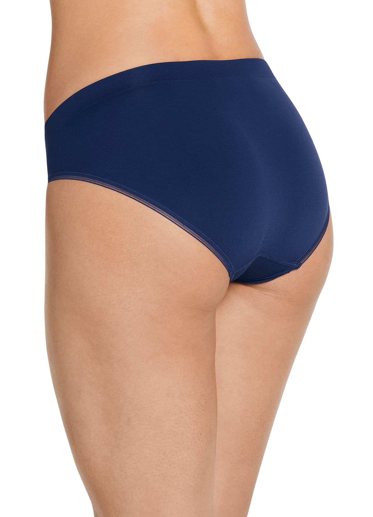 Jockey Women's Seamless No Show Underwear - Breathable Chill Bikini Panties for Everyday Comfort & Workout | Perfect for Yoga, Gym & Travel