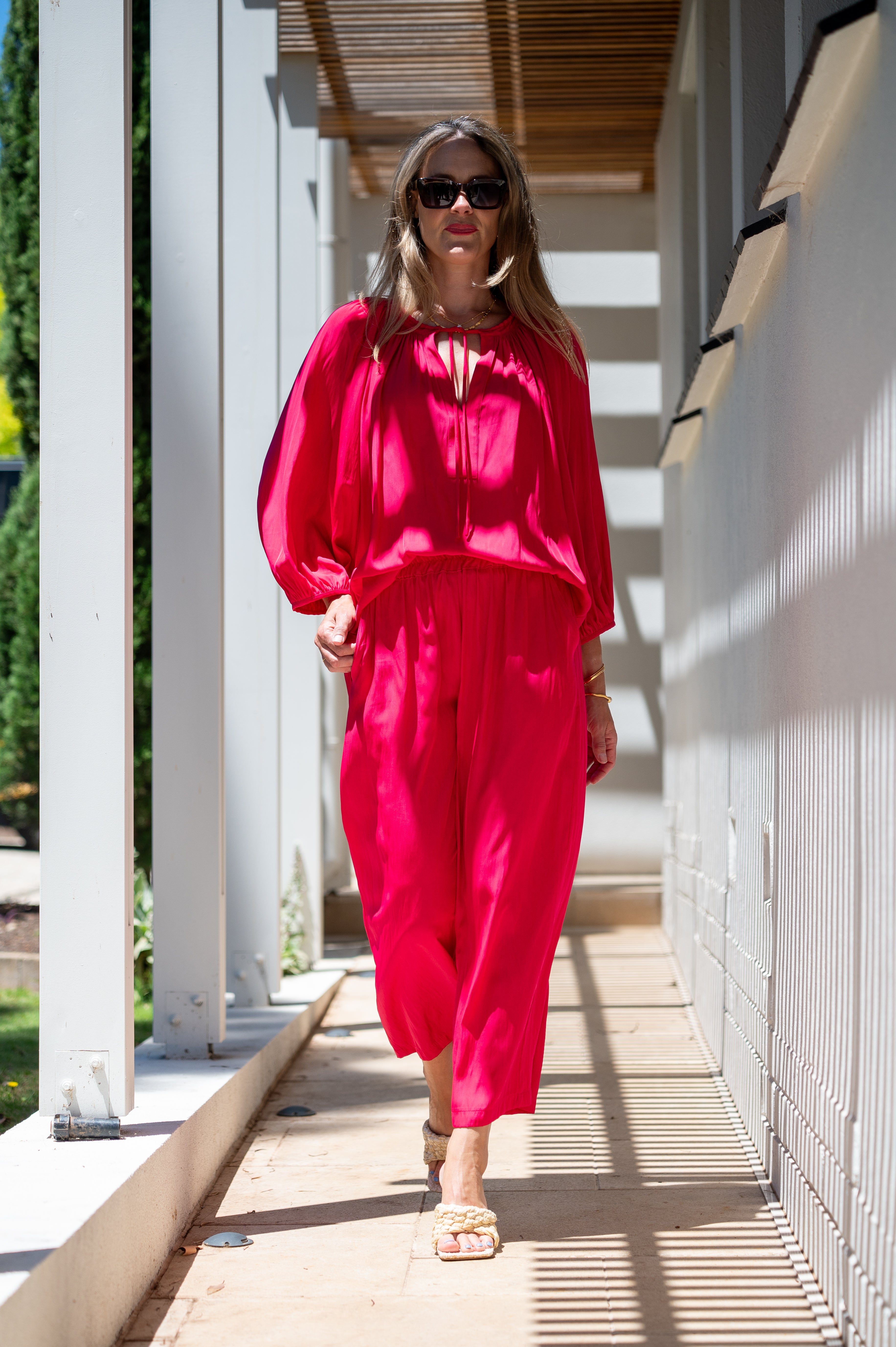 Mela Purdie Artisan Blouse Mache - Handmade Bohemian Top for Women | Perfect for Casual Wear, Date Nights & Summer Outfits