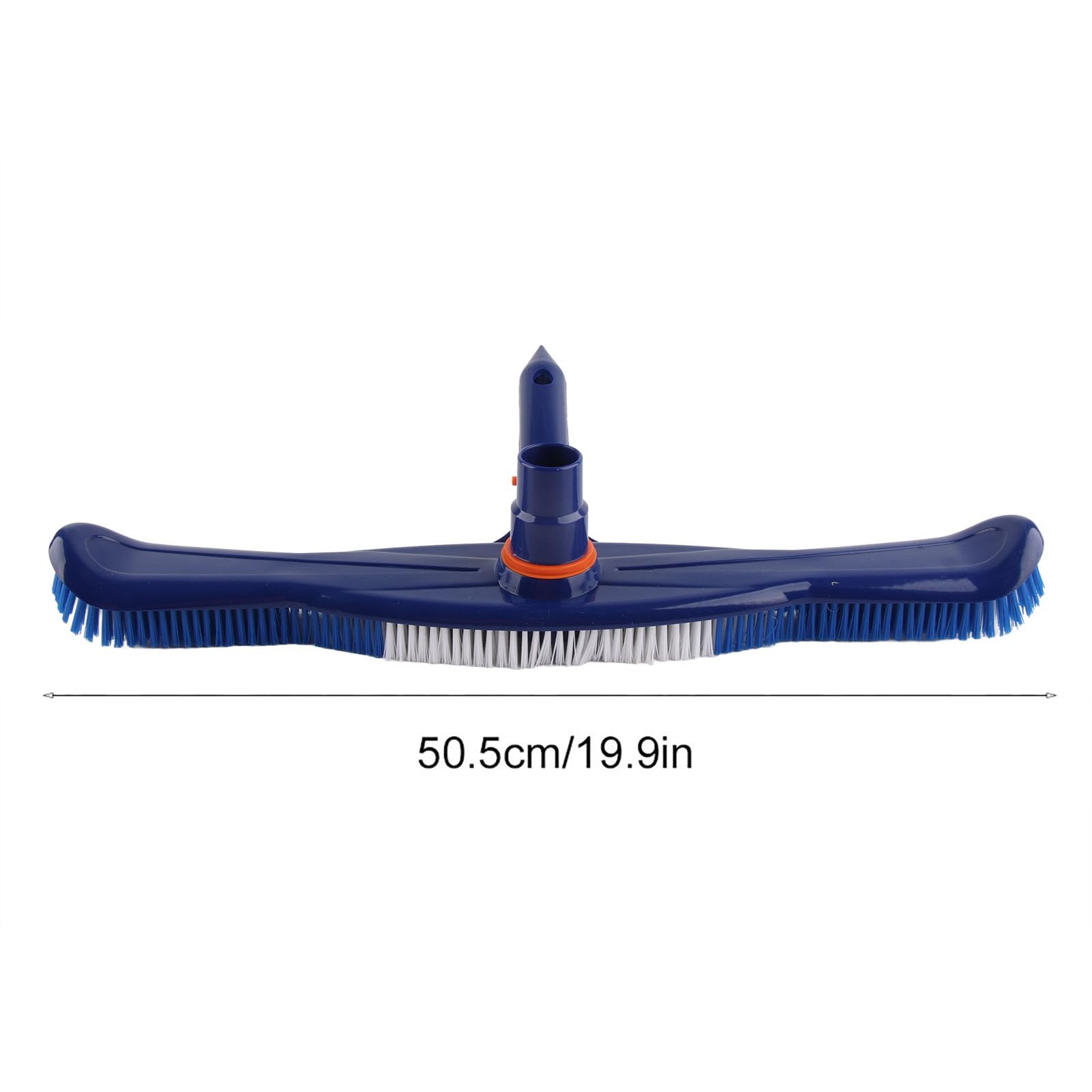 2-in-1 Pool Vacuum Head with Brush - Heavy Duty Swimming Pool Cleaner for Inground & Above Ground Pools, Spas, Hot Tubs - Perfect for Home, Hotel & Resort Maintenance