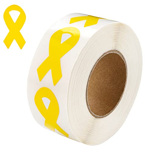 Small Yellow Ribbon Sticker