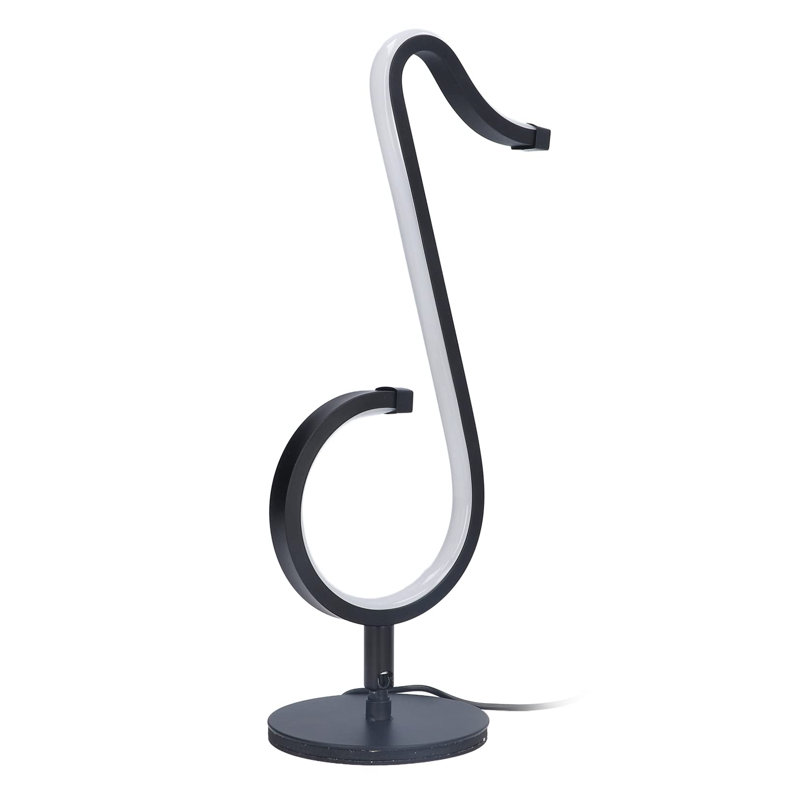 RGB Musical Note LED Table Lamp with Smart High-Sensitivity Mic | Color-Changing Mood Light for Bedroom Decor | Perfect for Holidays, Parties & Romantic Nights