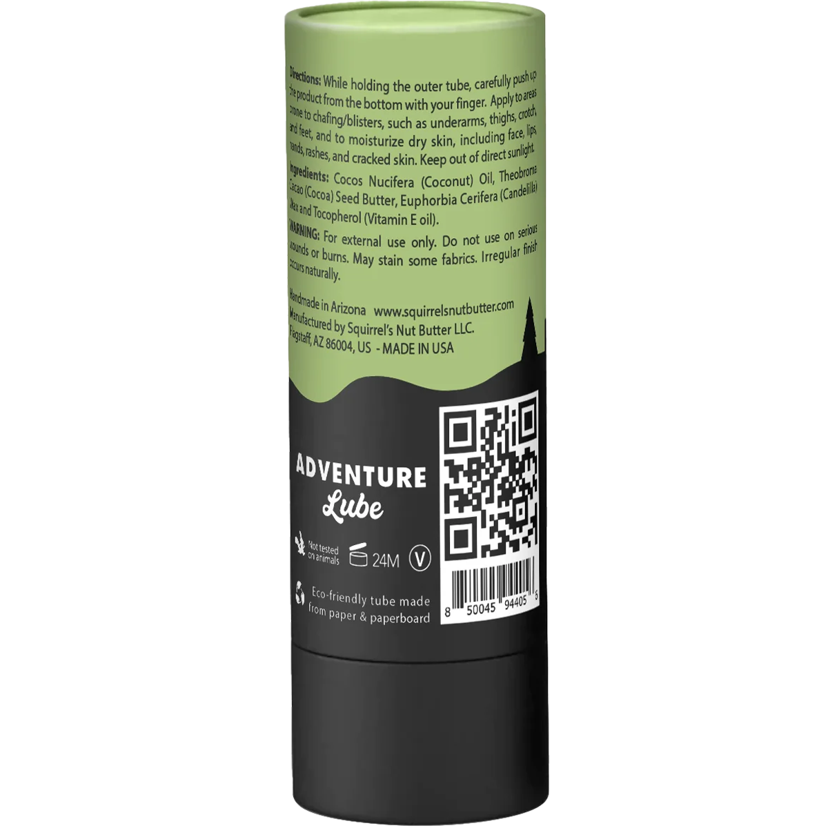 Eco-Friendly Anti Chafe Stick 2 oz - Natural Chafing Relief for Runners, Cyclists & Outdoor Activities | Compostable & Cruelty-Free