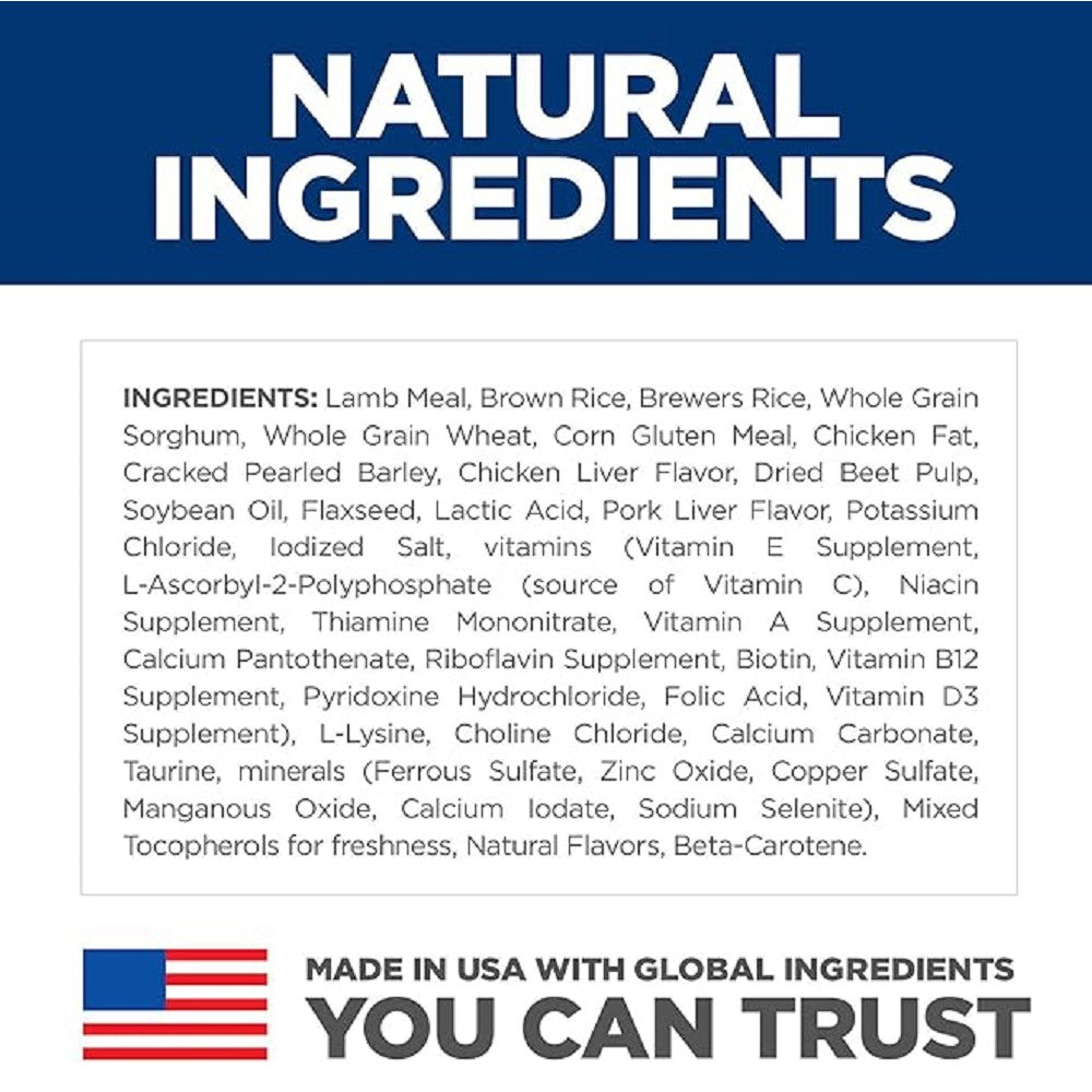 Science Diet Small Paws Adult Dog Food - Lamb Meal & Brown Rice Recipe for Small Breed Dogs (1-6 Years) | Perfect for Indoor Pets & Apartment Living
