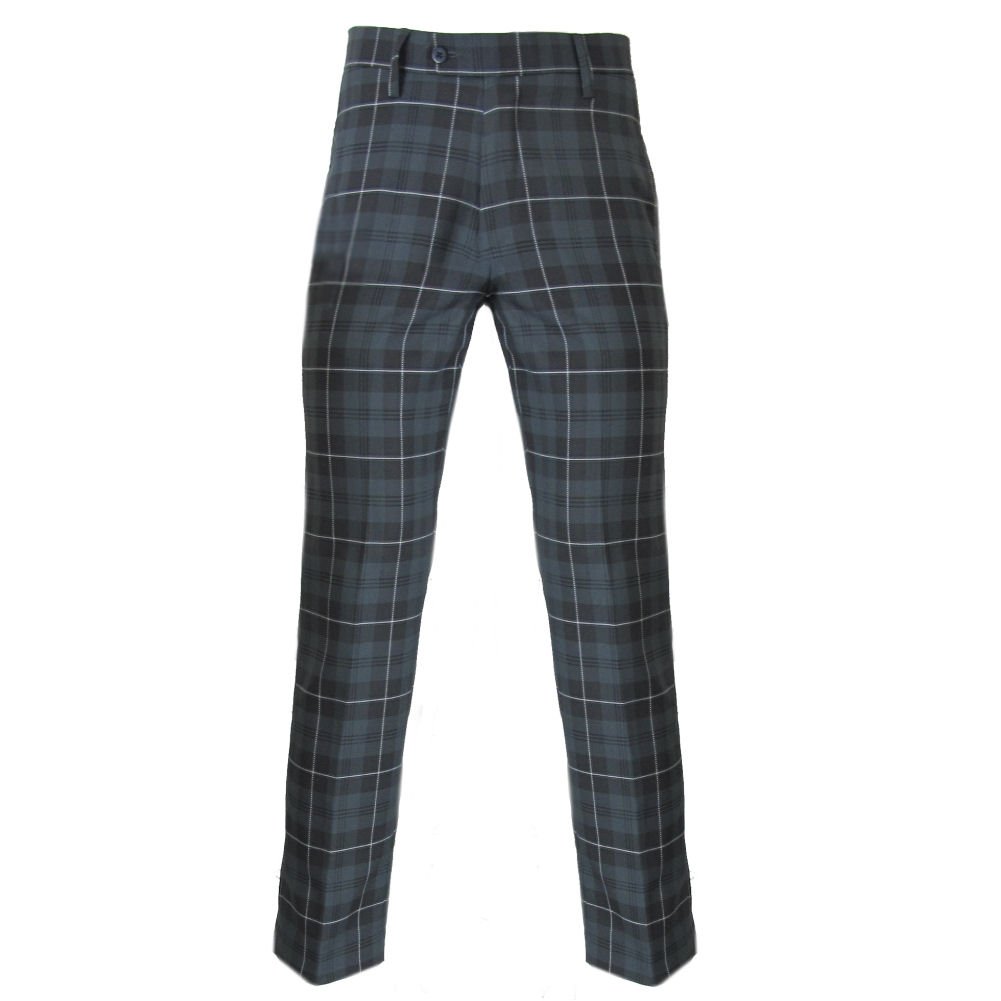 Murray Men's Traditional Scottish Tartan Golf Trousers - Classic Plaid Golf Pants for Men - Perfect for Golfing, Casual Wear & Scottish Events