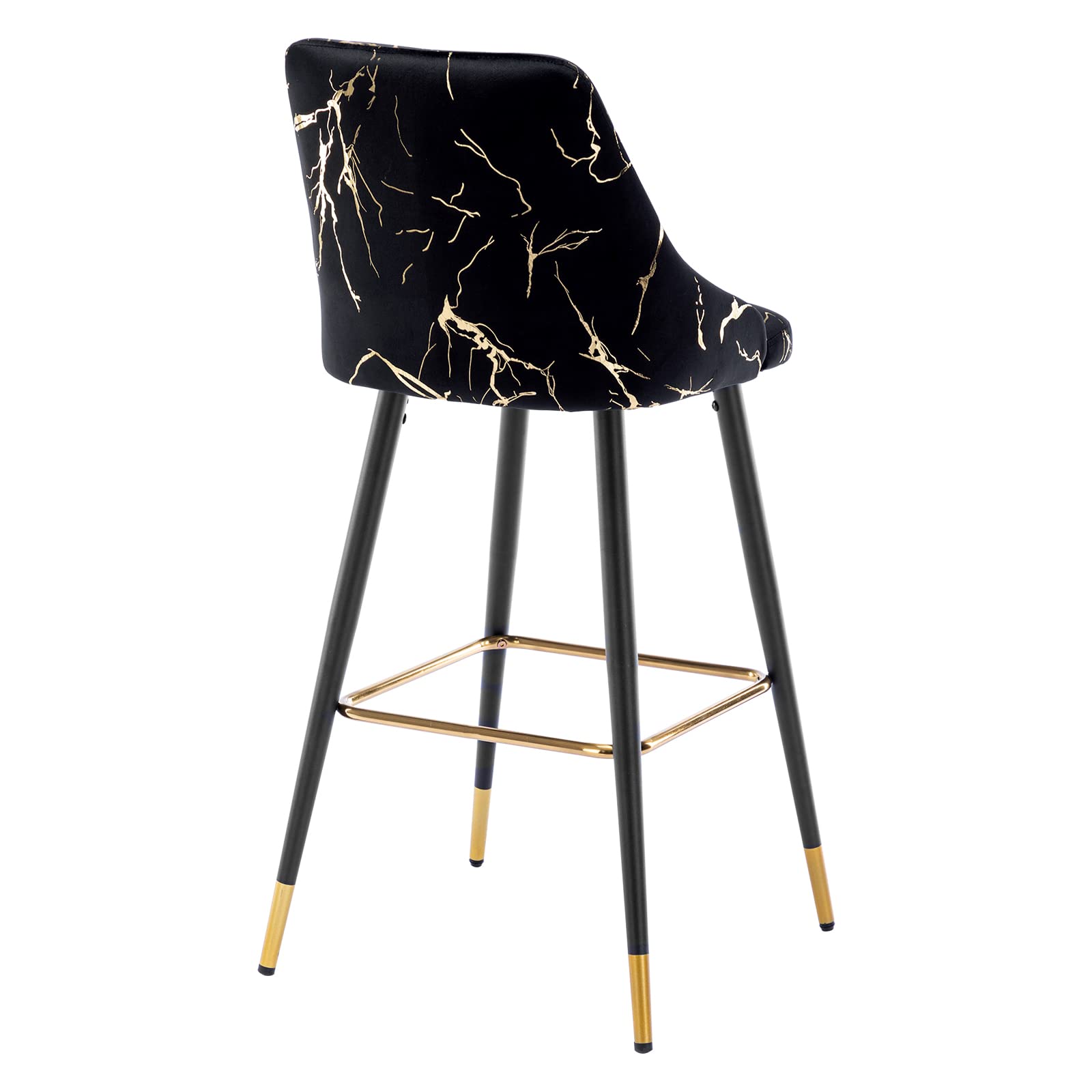 DUHOME Velvet Bar Stools Set of 2 - 30